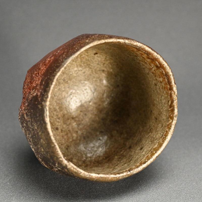 Natural Ash Glazed Ceramic Bowl ー柴田 正明 "自然釉 盌"
