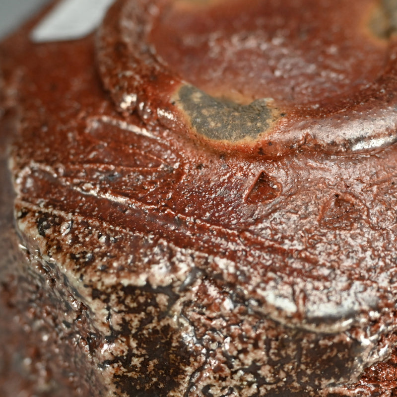 Natural Ash Glazed Ceramic Bowl ー柴田 正明 "自然釉 盌"