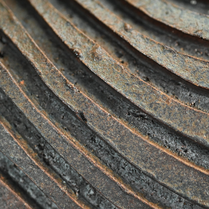 Spectacular Bizen Hanaire ー小西 陶蔵 "備前蓋付花入 流"