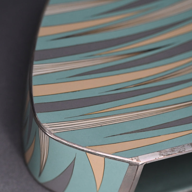 Contemporary Cloisonne, 2017 ー柴田 明 "有線七宝抽象文花器"