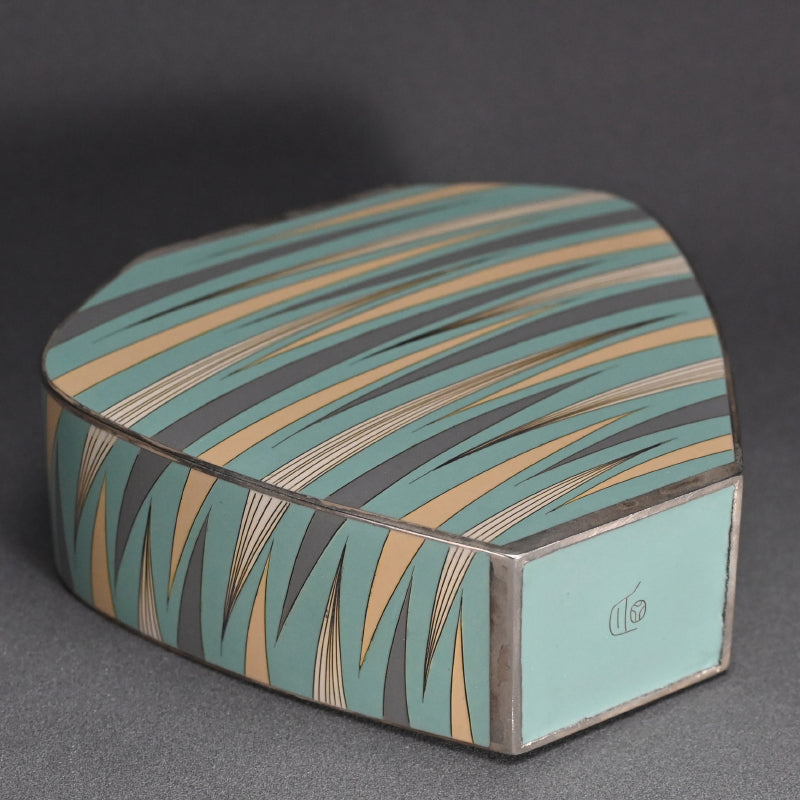 Contemporary Cloisonne, 2017 ー柴田 明 "有線七宝抽象文花器"