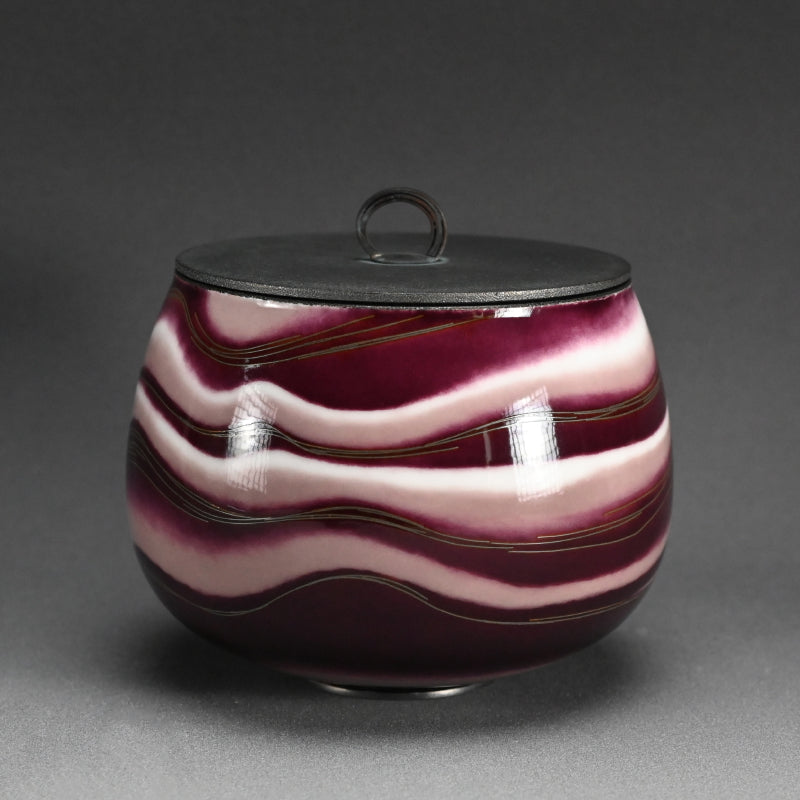 Modernist Cloisonne Mizusashi ー柴田 明 “七宝水指”