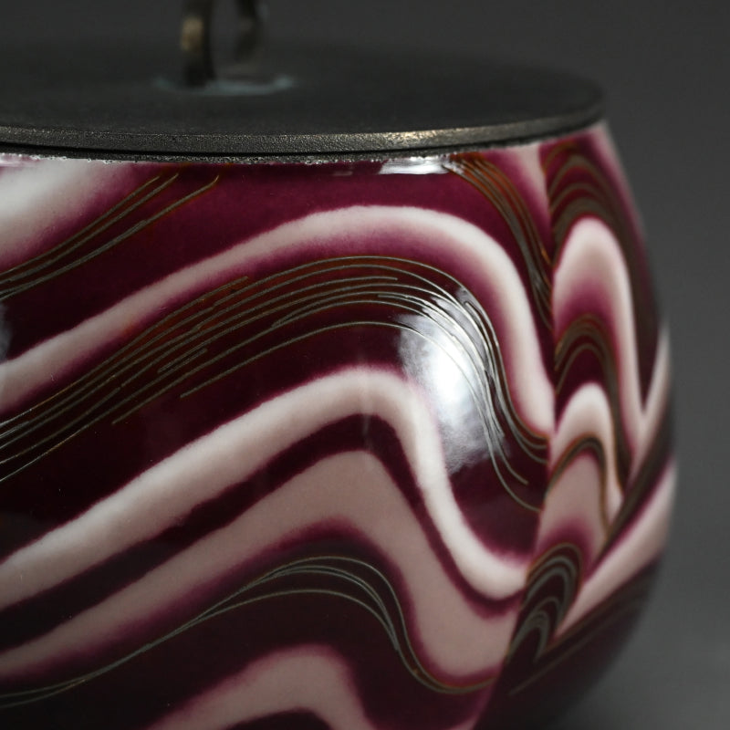 Modernist Cloisonne Mizusashi ー柴田 明 “七宝水指”