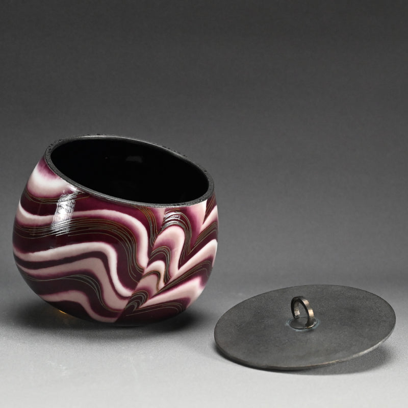Modernist Cloisonne Mizusashi ー柴田 明 “七宝水指”