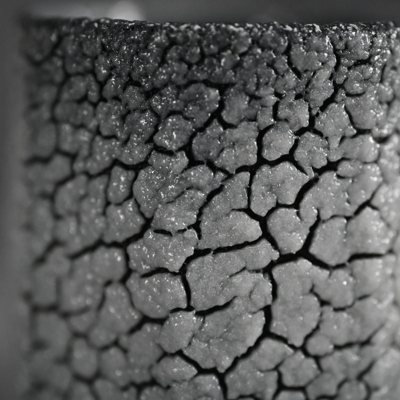 Shino Tokkuri and Ai-iro Shino Guinomi ー酒井 博司 "紅志野徳利", "藍色志野ぐい呑み"