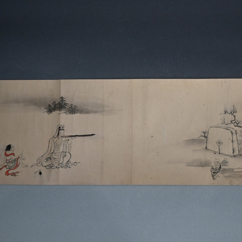 Festival of Fools: An Edo Handscroll Beasts, Buddhas & Buffoonery