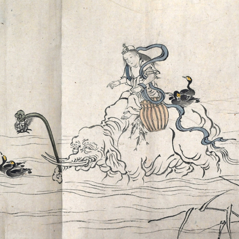 Festival of Fools: An Edo Handscroll Beasts, Buddhas & Buffoonery