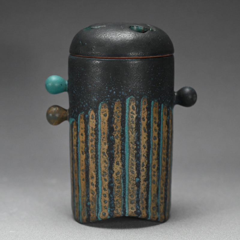 Rare Morino (Hiroaki) Taimei Koro Incense Burner ー森野 泰明 "香壚"