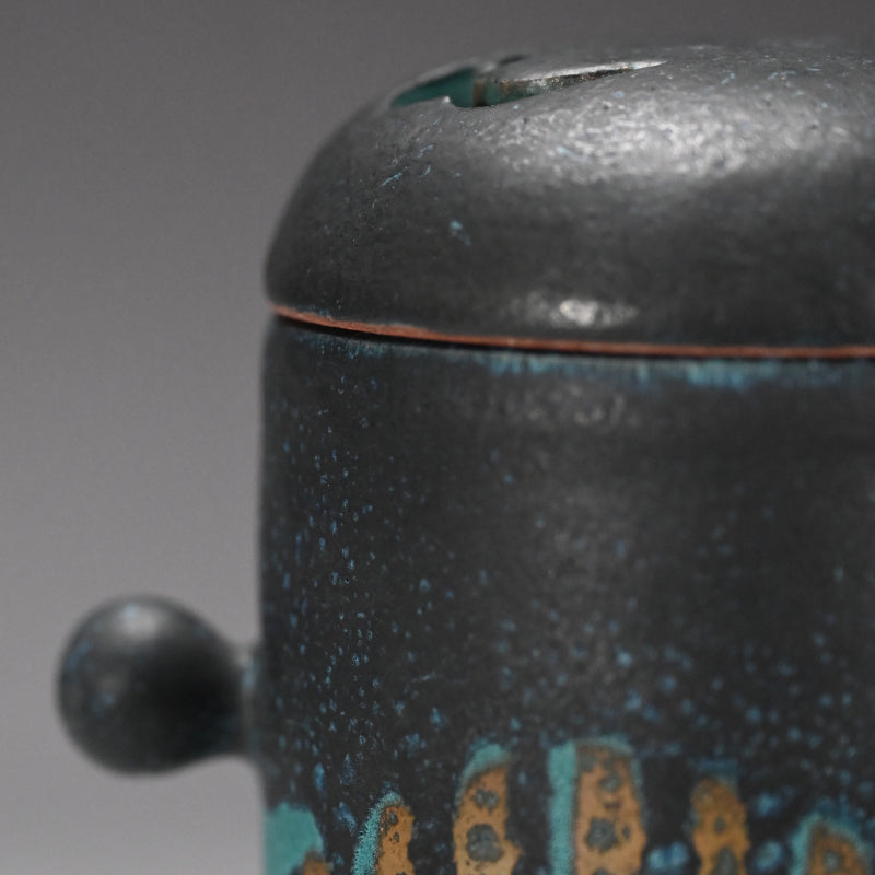 Rare Morino (Hiroaki) Taimei Koro Incense Burner ー森野 泰明 "香壚"