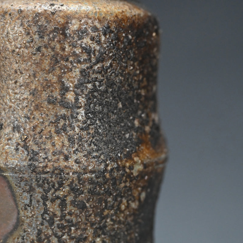 Bizen Vase by LNT ー藤原 啓 "備前竹節花入"