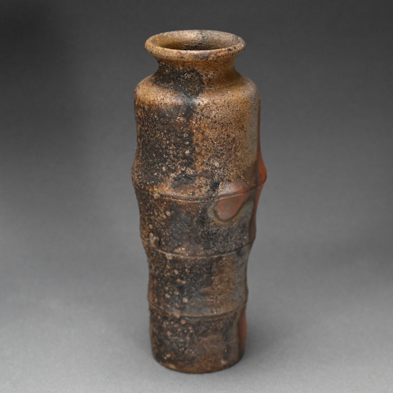 Bizen Vase by LNT ー藤原 啓 "備前竹節花入"