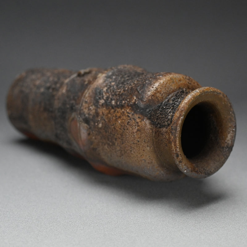 Bizen Vase by LNT ー藤原 啓 "備前竹節花入"