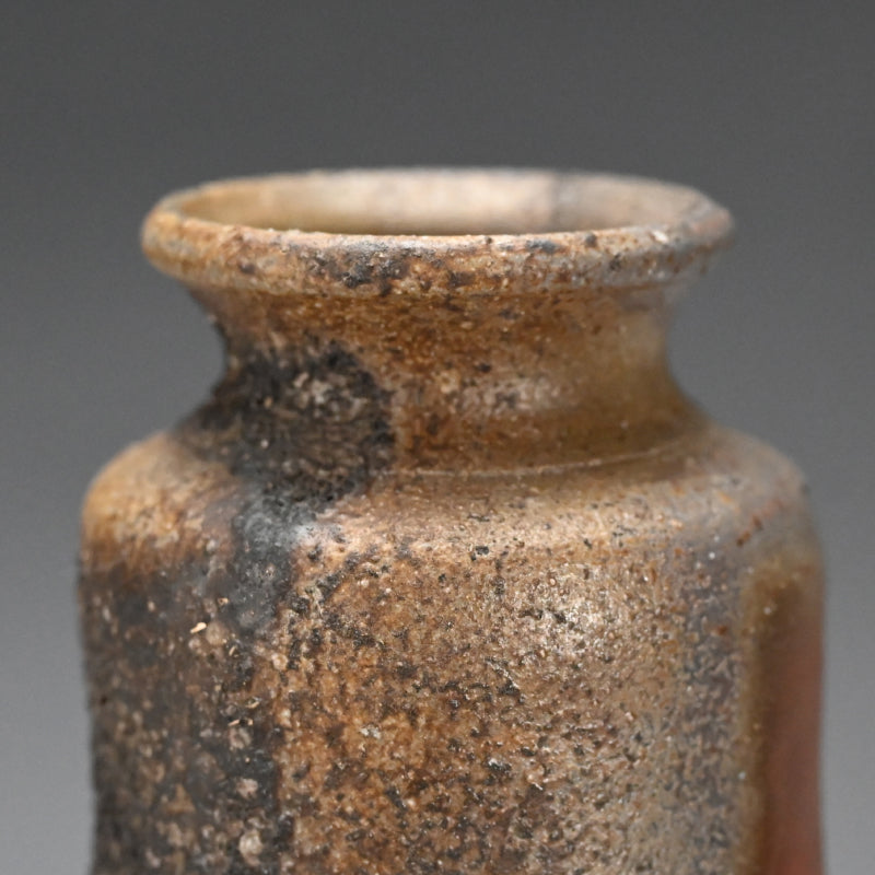Bizen Vase by LNT ー藤原 啓 "備前竹節花入"