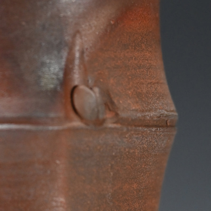 Bizen Vase by LNT ー藤原 啓 "備前竹節花入"