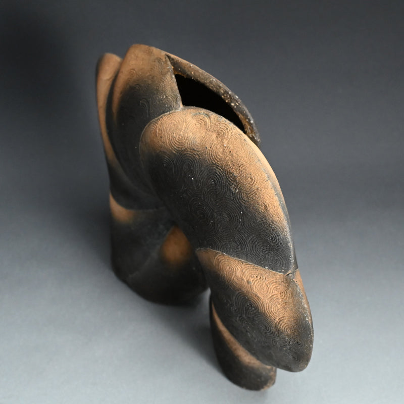 Moku-moku Jomon Cloud Vase ー石嶋 哲彦 “古代雲”