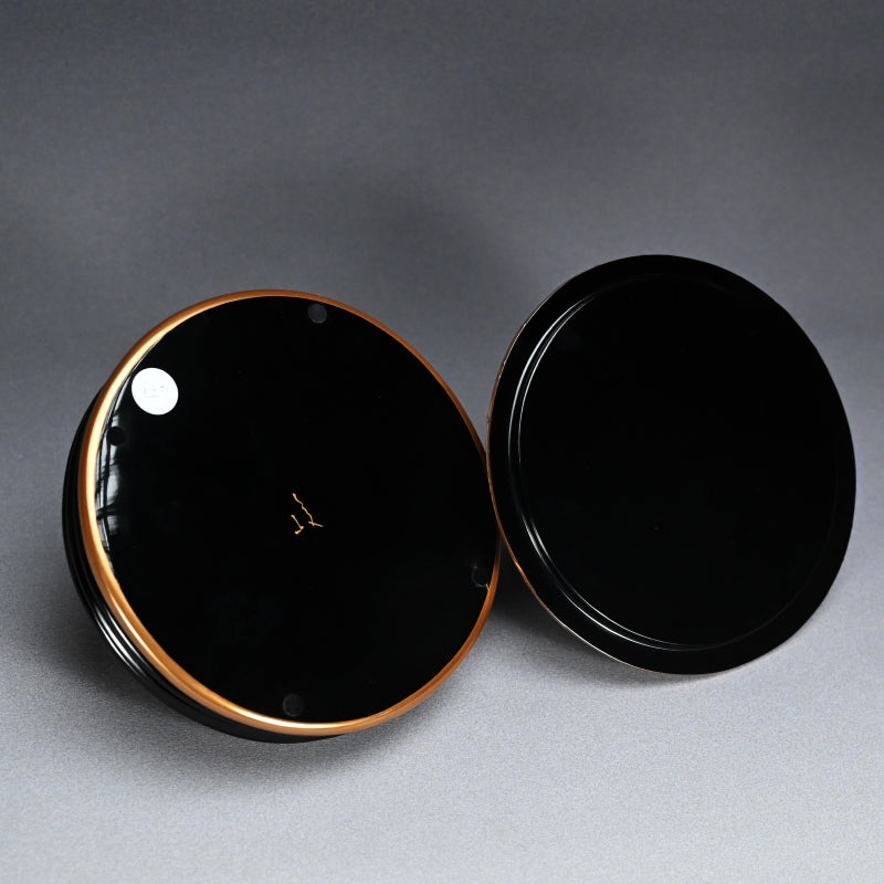 Exceptional Lacquered Suzuri-bako box ー服部 峻昇 “金地果実 硯箱”