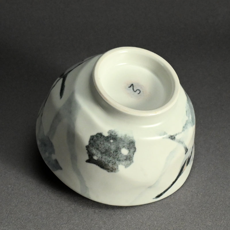 Contemporary Chawan Tea Bowl Enaga ー内藤 六郎 “エナガ”