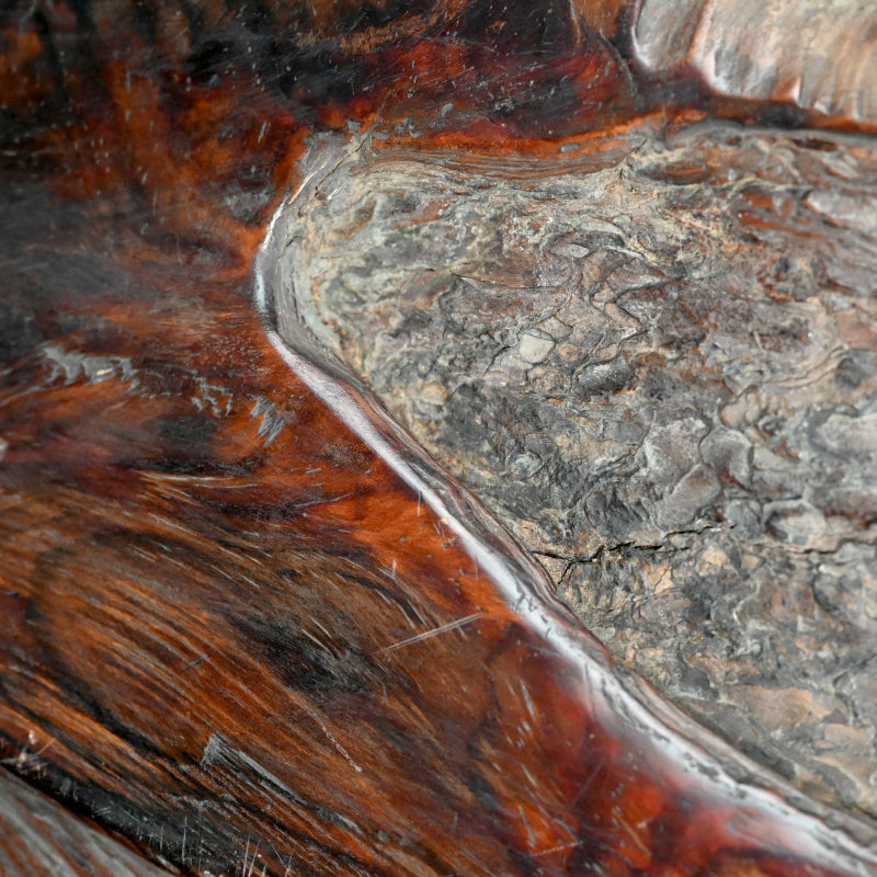 Antique Japanese Dragon Skin Kobon Incense Tray ー龍皮之香盆
