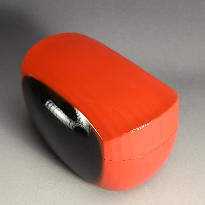 Exhibited Dry lacquer box ー築地 久弥 “乾漆蓋物”「ふたひら」