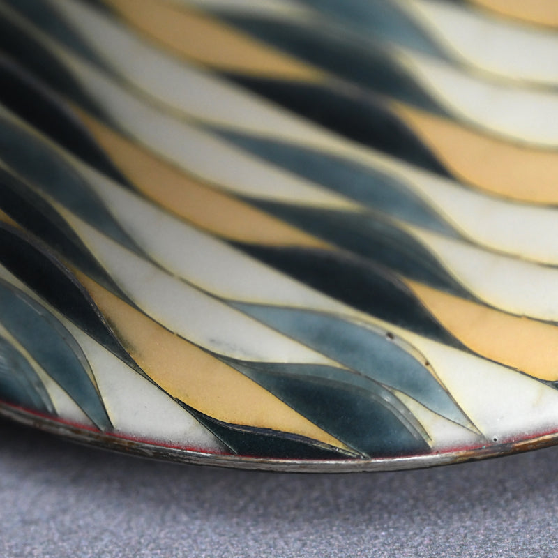 Exhibited Cloisonne Vase ー柴田 明 “七宝花器”