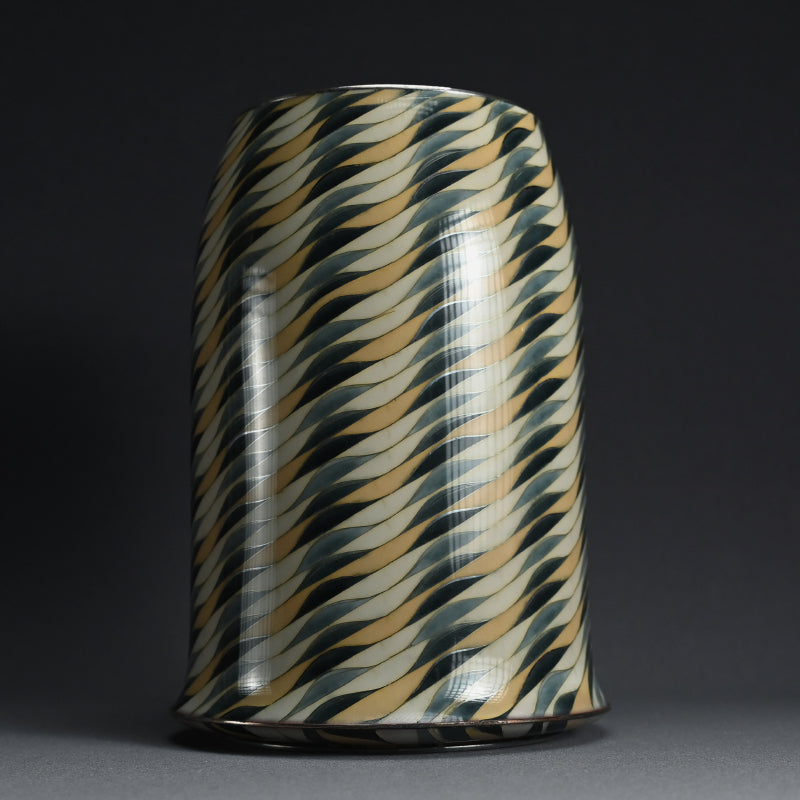 Exhibited Cloisonne Vase ー柴田 明 “七宝花器”
