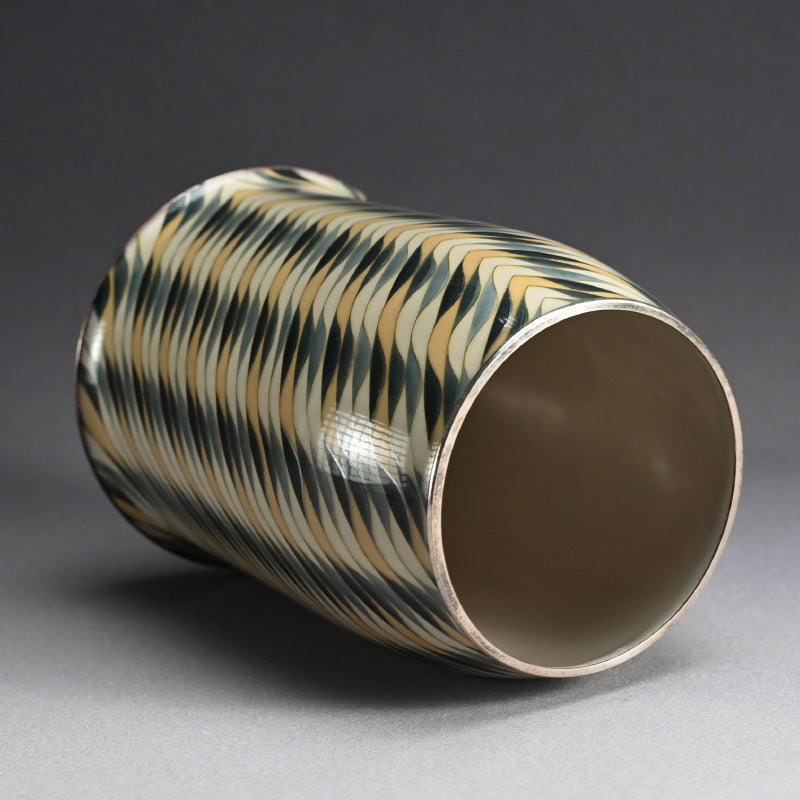 Exhibited Cloisonne Vase ー柴田 明 “七宝花器”