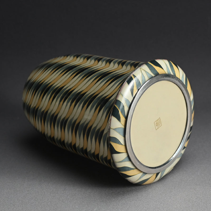 Exhibited Cloisonne Vase ー柴田 明 “七宝花器”