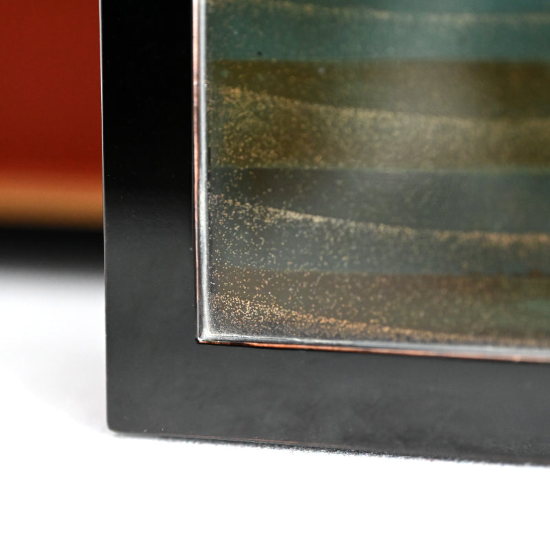 Nationally Exhibited Decorative Lacquer Box ー山崎 覚太郎 “遊漁飾箱”