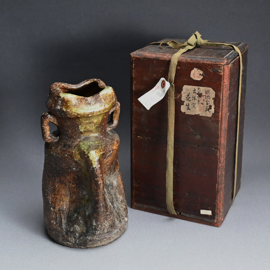 Classic Edo p. Iga Pottery Tea Room Vase