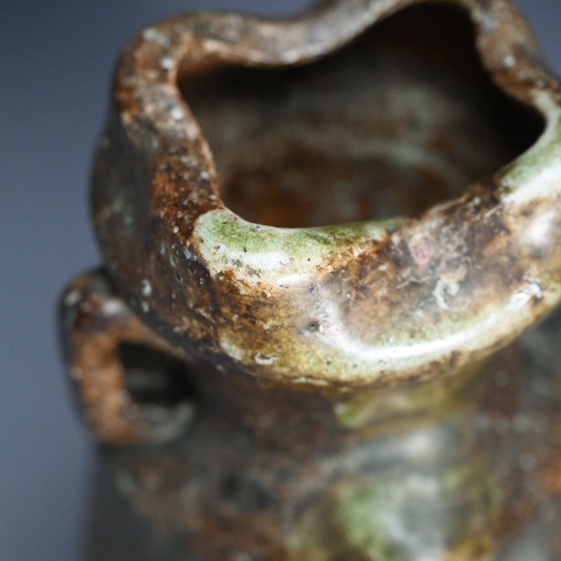 Classic Edo p. Iga Pottery Tea Room Vase