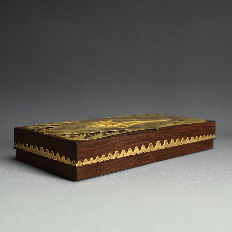 Nitten National Exhibition Wooden Box ー本田 義明 “貝文料紙箱”