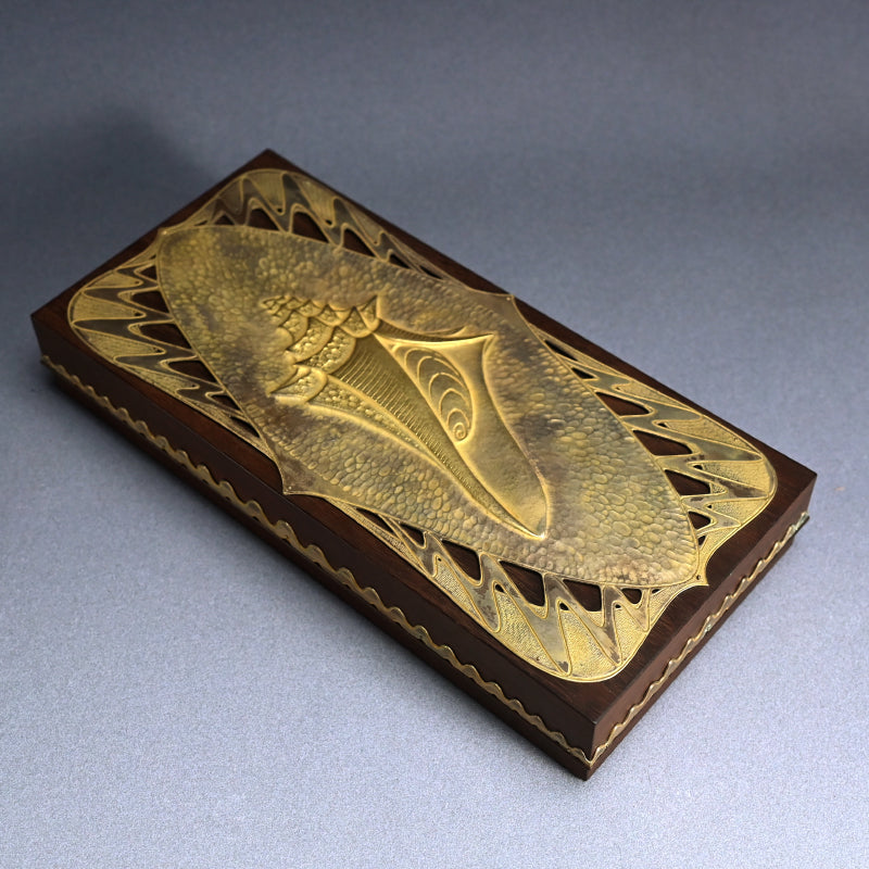 Nitten National Exhibition Wooden Box ー本田 義明 “貝文料紙箱”