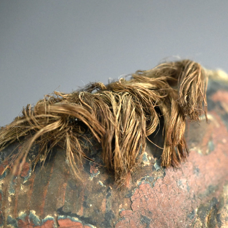 Ancient Wooden Tengu Mask, Kamakura to Muromachi period