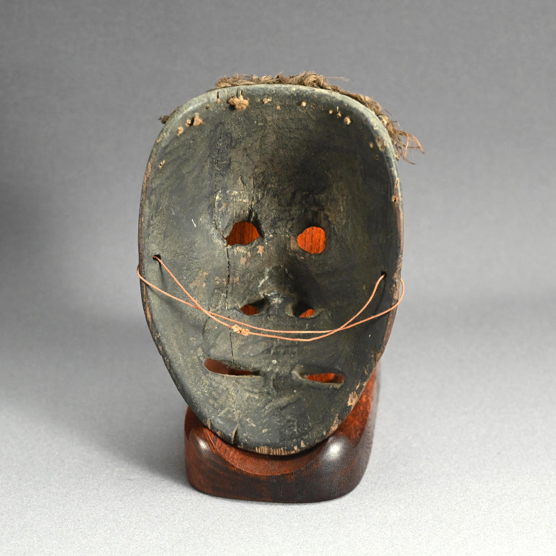 Ancient Wooden Tengu Mask, Kamakura to Muromachi period
