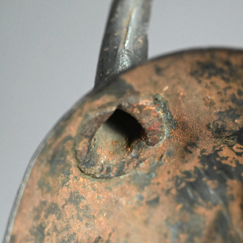 Uchidashi Hand Formed Iron Hannya Demon Mask