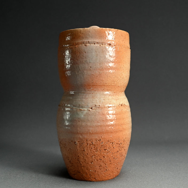 Hagi Pottery Mizusashi ー大和 保男 “萩焼 水指”