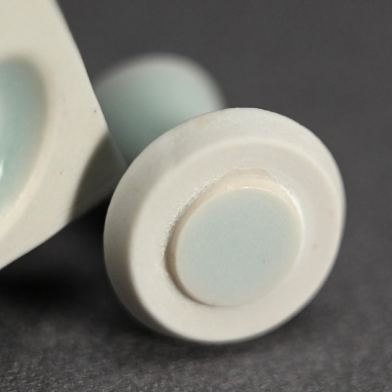 Pair Mentori Covered Vases ー八木 明 “面取り 蓋物”