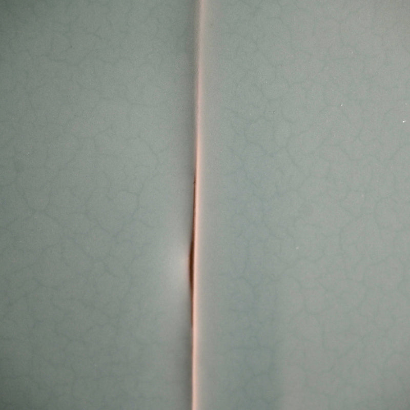 Exquisite Sheer Celadon Disc ー深見 陶治 “翠"