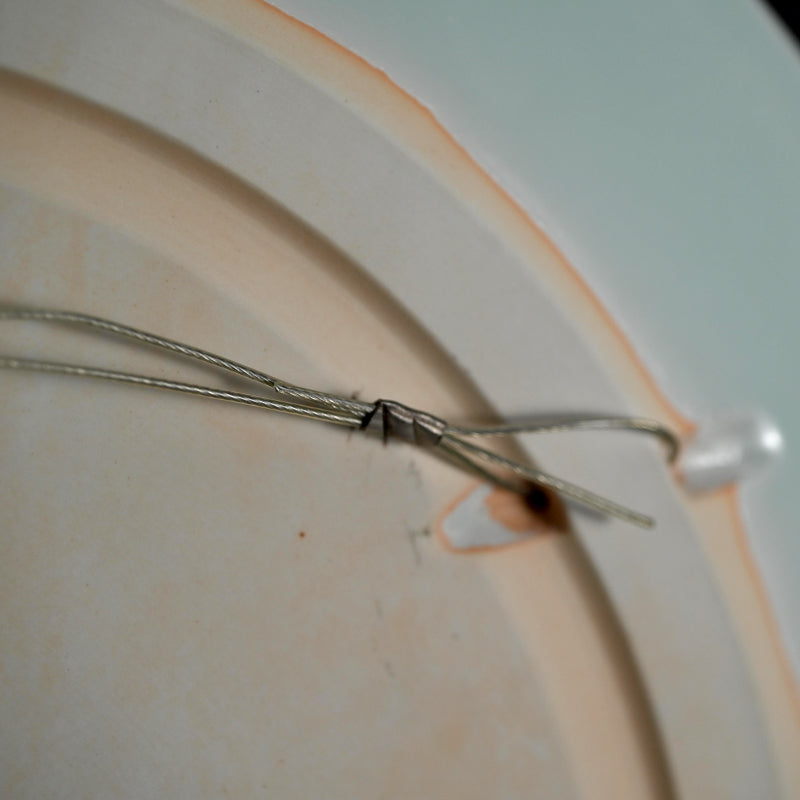 Exquisite Sheer Celadon Disc ー深見 陶治 “翠"