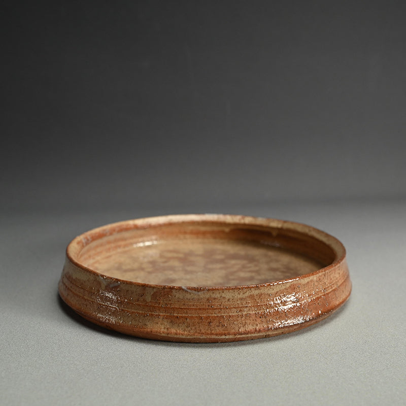 Gohon-style Hagi Plate ー三輪 栄造 “皿”