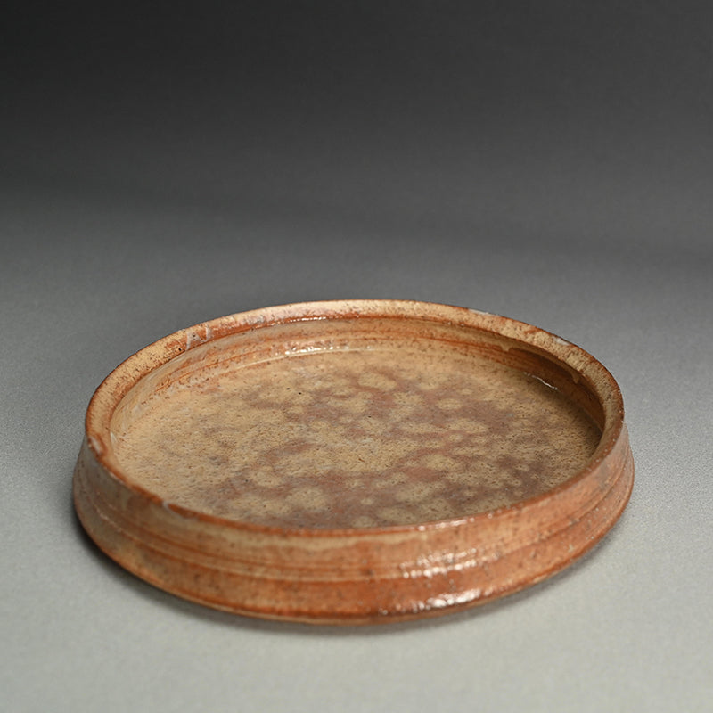 Gohon-style Hagi Plate ー三輪 栄造 “皿”