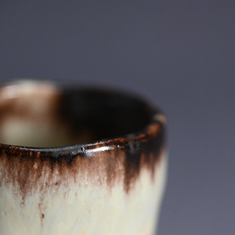 Bajohai Sake Cup ー利茶土 ミルグリム "KONKOGURO BAJOHAI"