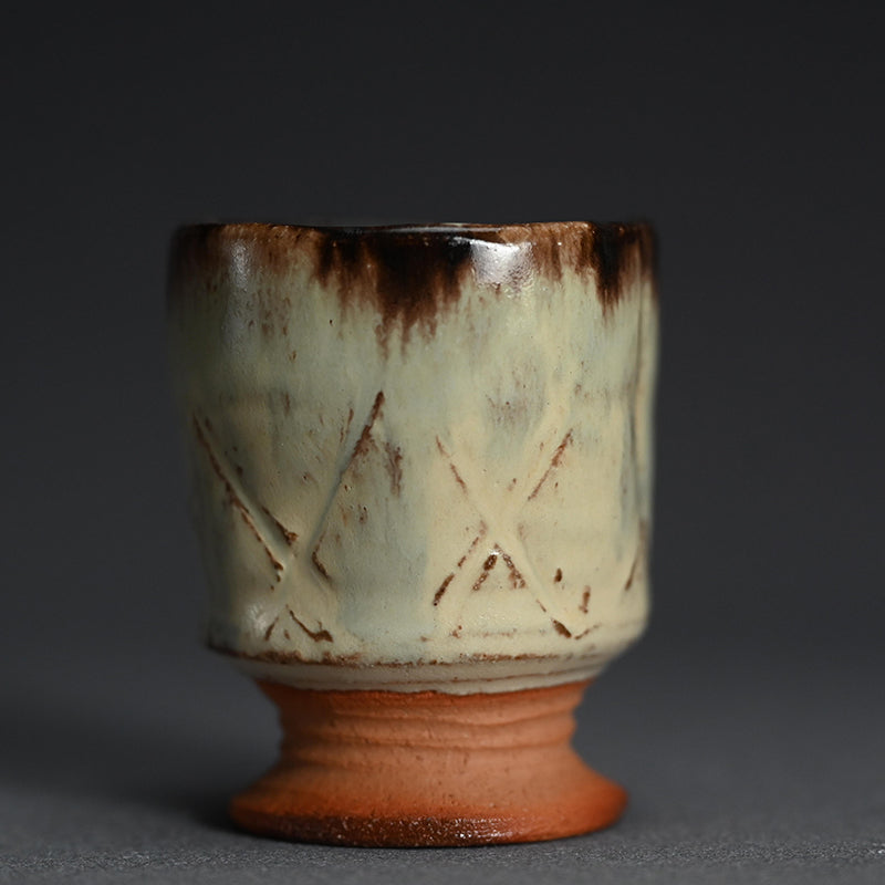 Bajohai Sake Cup ー利茶土 ミルグリム "KONKOGURO BAJOHAI"