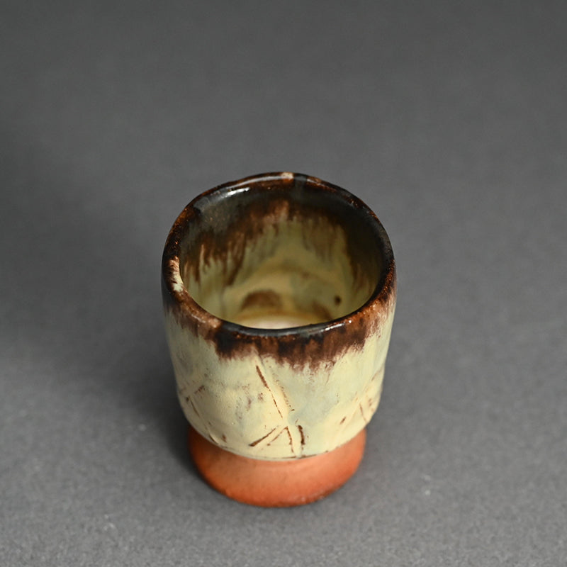 Bajohai Sake Cup ー利茶土 ミルグリム "KONKOGURO BAJOHAI"