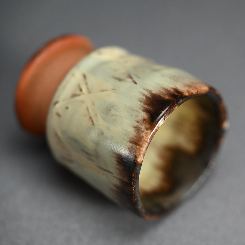 Bajohai Sake Cup ー利茶土 ミルグリム "KONKOGURO BAJOHAI"