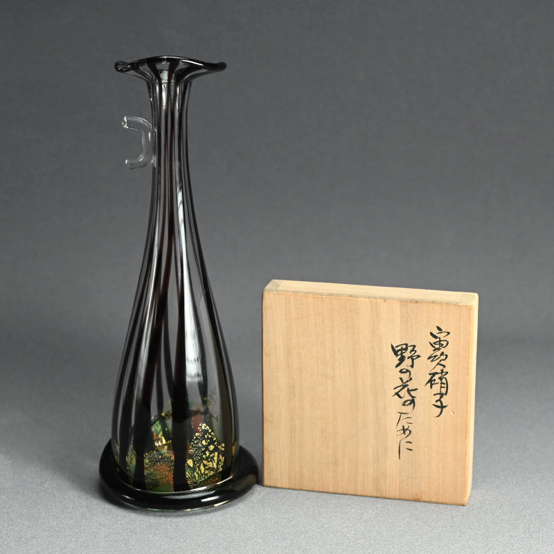 Flowering Glass Vase ー小林 貢 “寅吹硝子 野の花のために”