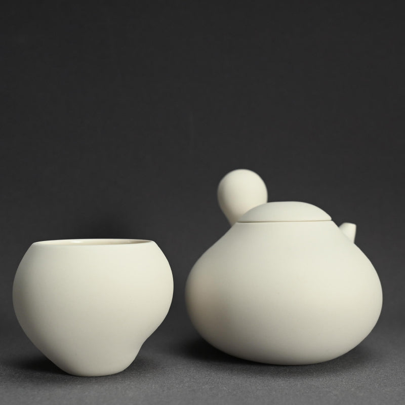 Sencha Teapot and 5 Cup Set ー津田 悠 “茶器”