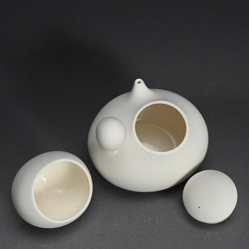 Sencha Teapot and 5 Cup Set ー津田 悠 “茶器”