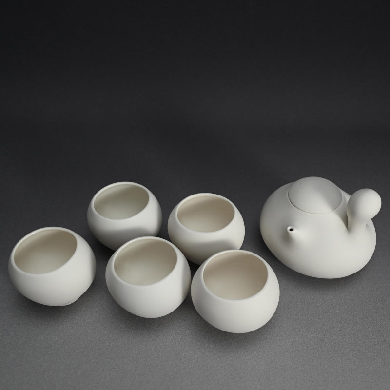 Sencha Teapot and 5 Cup Set ー津田 悠 “茶器”