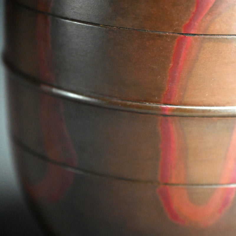 Modernist Bronze Vase ー蓮田 修吾郎 "独楽"
